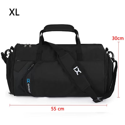 Travel Bag for Men Large Gym Fitness Bag Wet Dry Training Shoes Shoulder Handbags Multifunction Work Out Portable Luggage Duffel