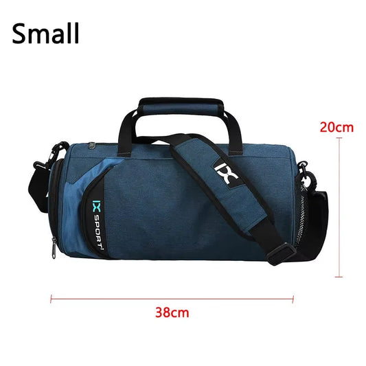 Travel Bag for Men Large Gym Fitness Bag Wet Dry Training Shoes Shoulder Handbags Multifunction Work Out Portable Luggage Duffel