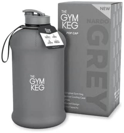 |  Sports Water Bottle 74.4 Fl Oz. (2.2 L) Insulated Half Gallon Carry